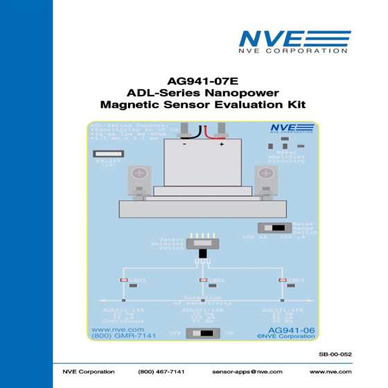 AG941-07E ADL-Series Sensor Demo Board