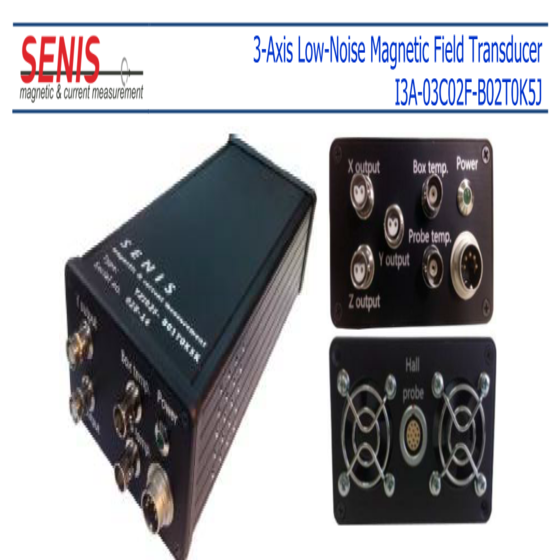 I3A_3-Axis Low-Noise Magnetic Field Transducer
